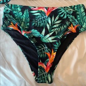 Two piece bathing suit